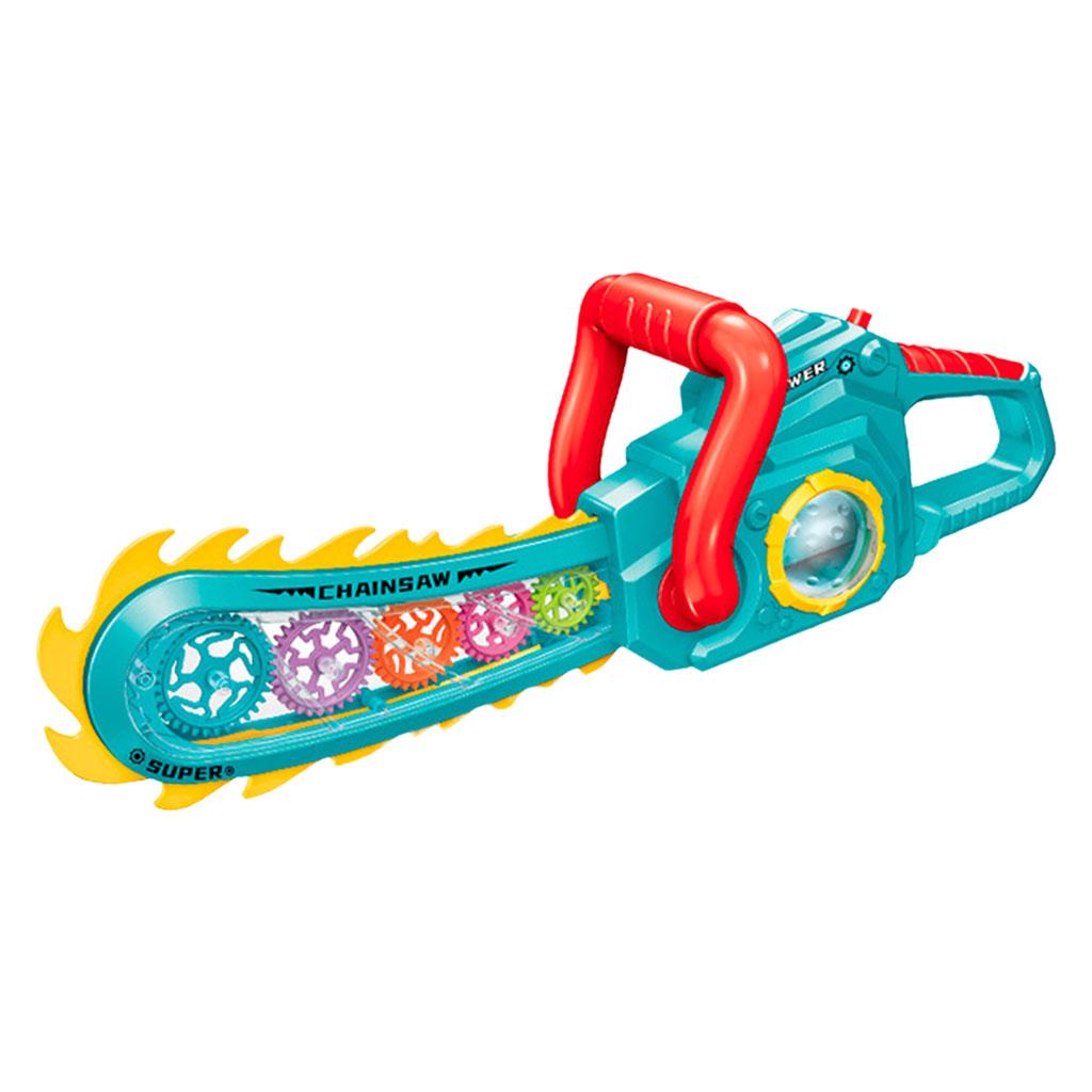 Power Tools Skills - منشار سلسلة محاكي مع ضوء وموسيقى
