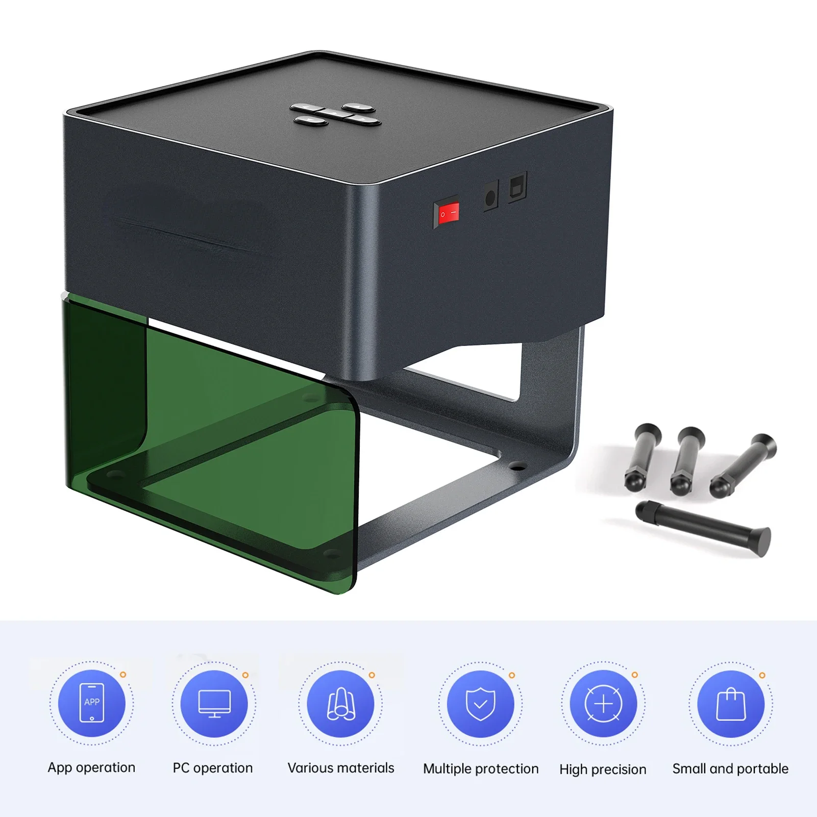 Power Tools Logo - آلة نقش محمولة للحرف اليدوية وطباعة