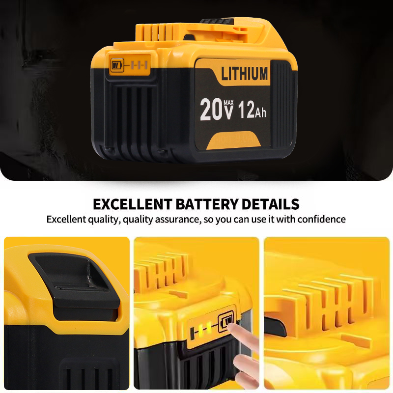 بطارية بديلة 12.0 أمبير ساعة م - مراجعة Power Tools Yellow And Black وسعره