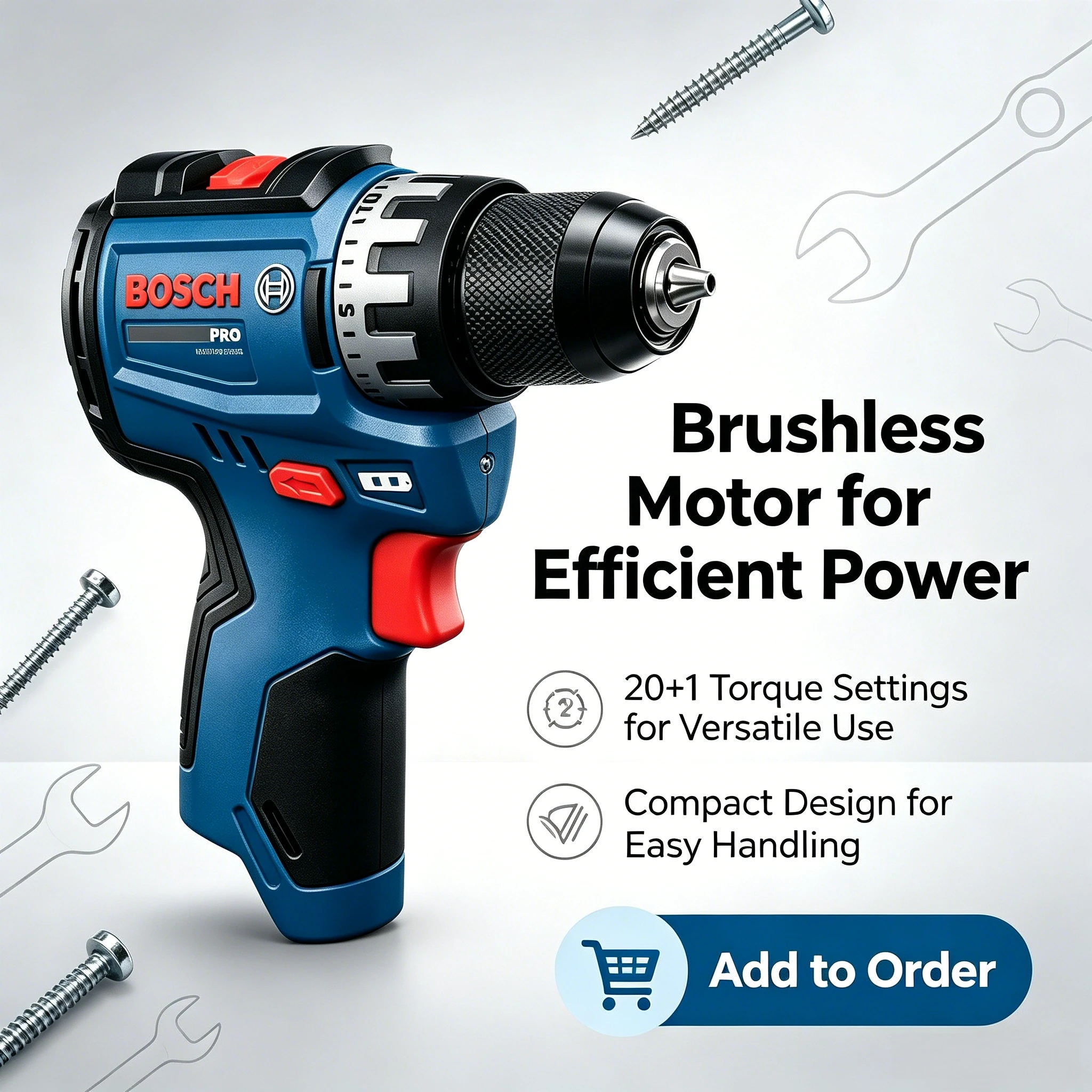 مثقاب بوش بروفيشنال GSR 12V-31 - مراجعة Power Tools Online وسعره