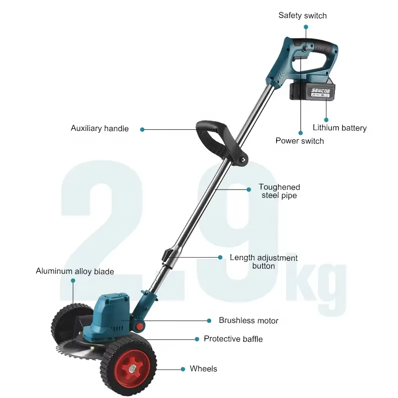 آلة قص العشب الكهربائية الاحتر - مراجعة Power Tools Logo وسعره