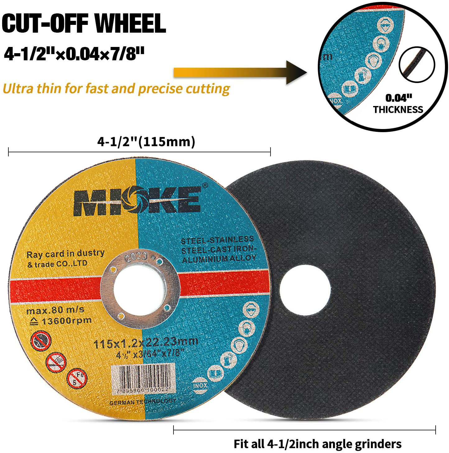 4.5 بوصة 115 مللي متر شفرة منش - مراجعة Angle Grinder 4.5 وسعره