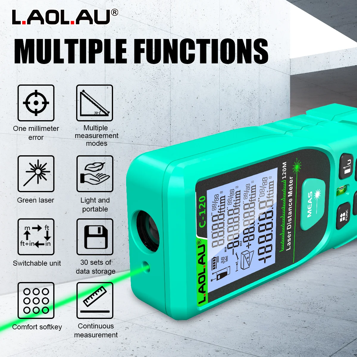 جهاز قياس المسافات بالليزر الر - مراجعة Power Tools That Are Green وسعره