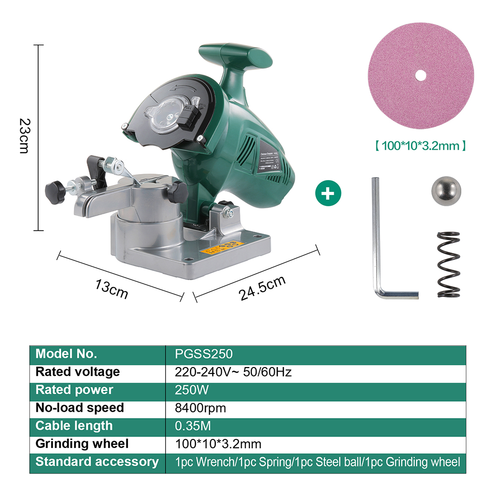 POSENPRO 250 واط مبراة المنشار - مراجعة Power Tools Online وسعره
