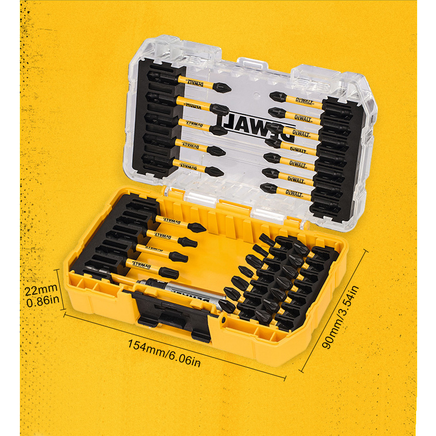 ديوالت 31 قطعة مجموعة القيادة  - مراجعة Power Tools Yellow And Black وسعره