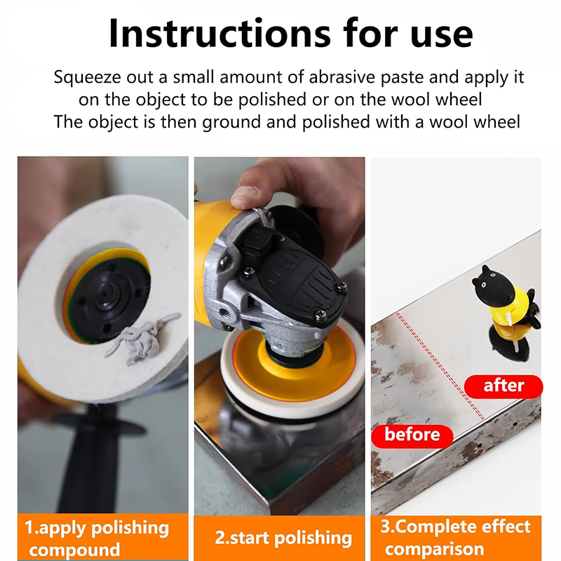 قطعة واحدة من قرص الصقل الصوفي - مراجعة Angle Grinder 4.5 وسعره