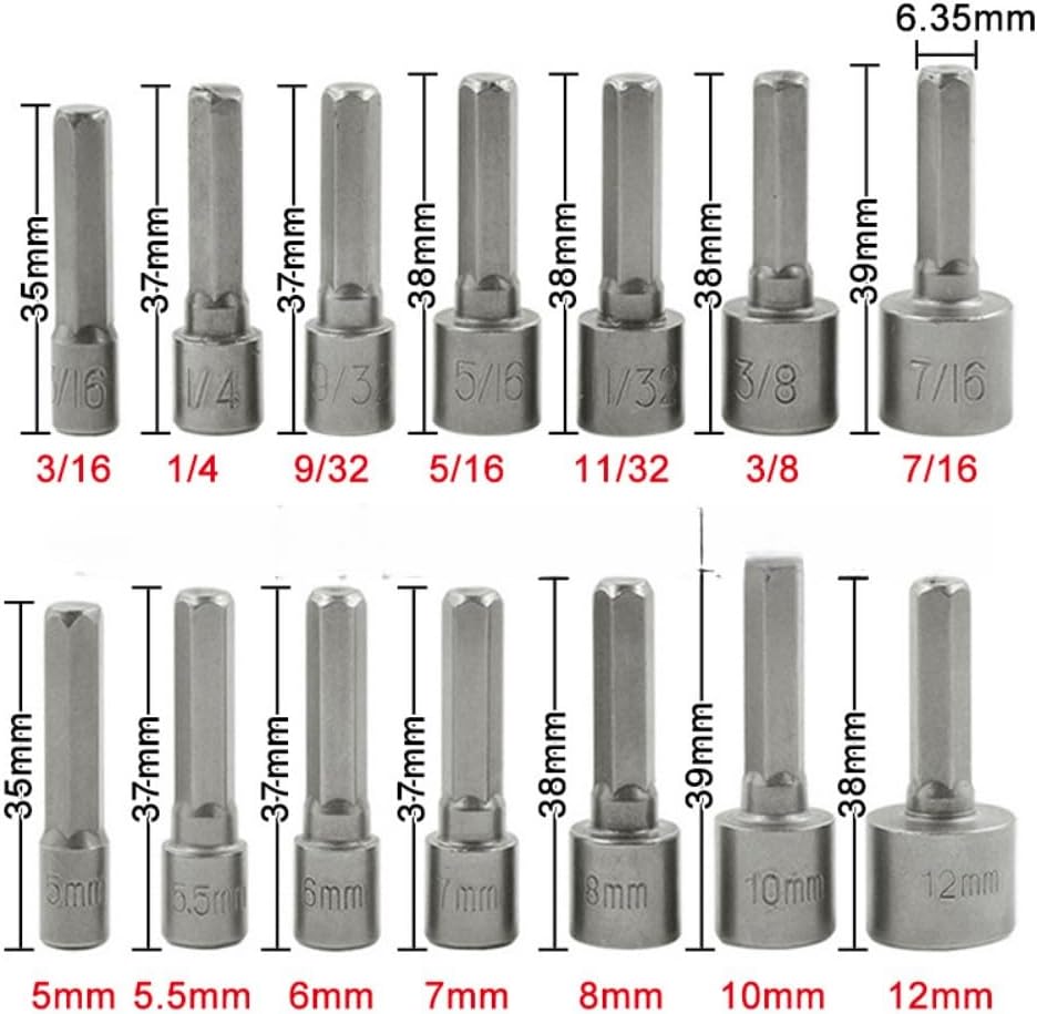 9/14 قطعة من ملحقات مفك البراغ - مراجعة Power Tools Online وسعره