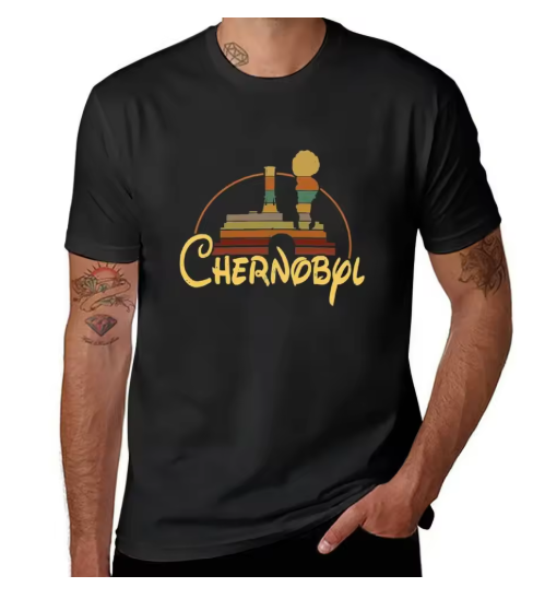 تي شيرت جديد بشعار T Chernobyl - مراجعة Power Tools Logo وسعره