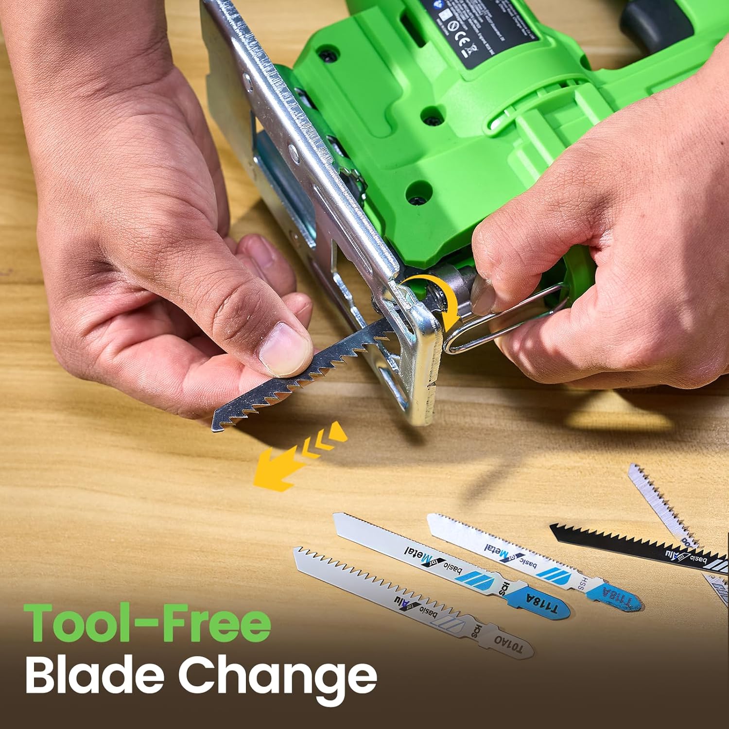 منشار تكسستار اللاسلكي مع بطار - مراجعة Jigsaw Orbital Blade وسعره